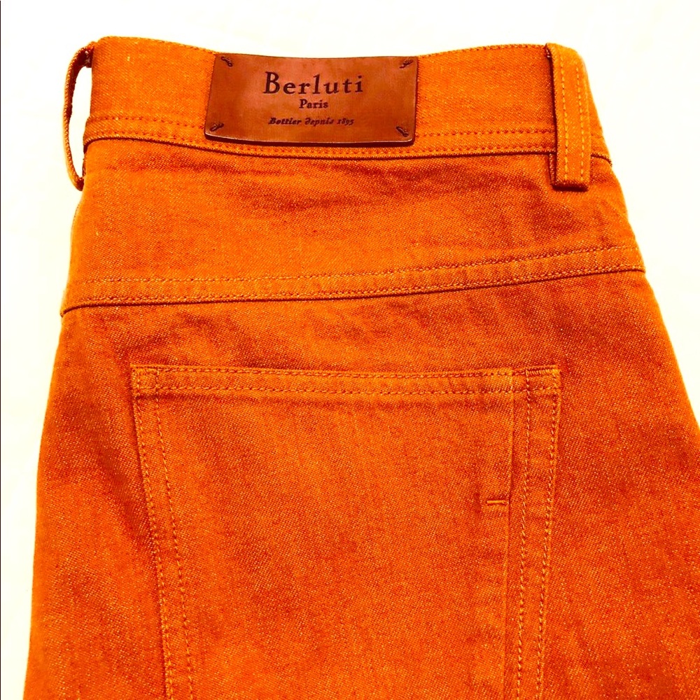 Berlutti Orange Jean.